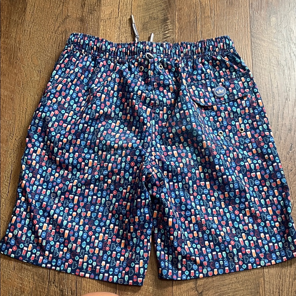 Peter Millar Multicolor Patterned Athletic Shorts - image 2